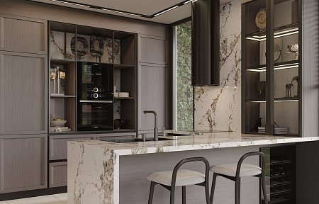 Заказать кухню Кухонный гарнитур Луна в Урае